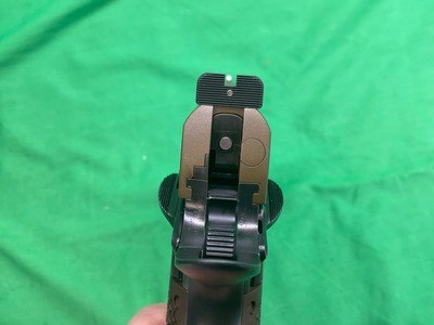 New Nighthawk Custom DELEGATE 1911 9MM Commander Rail Two Tone Double Stack - Image 10 of 16
