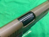 New Nighthawk Custom DELEGATE 1911 9MM Commander Rail Two Tone Double Stack - Image 8 of 16