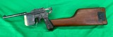 German Mauser 712 7.63 Schnellfeuer Pre-May Keeper Machine Pistol Full Auto SMG - Image 2 of 20