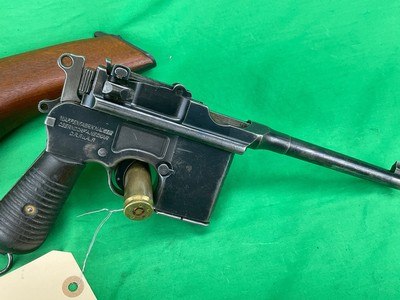 German Mauser 712 7.63 Schnellfeuer Pre-May Keeper Machine Pistol Full Auto SMG - Image 6 of 20