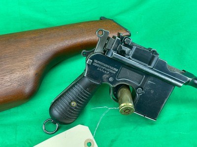 German Mauser 712 7.63 Schnellfeuer Pre-May Keeper Machine Pistol Full Auto SMG - Image 5 of 20