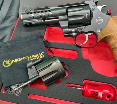 NEW Korth NXS 4” 357 Magnum 9MM Luger 8 Shot Target Revolver Railed DA/SA Match - Image 4 of 16