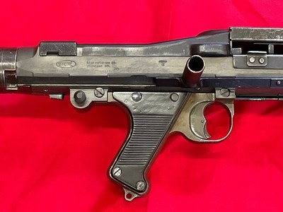 TNW Firearms Receiver MG34 8mm German MG Belt Fed Semi Auto Drum Can Belts - Image 5 of 20