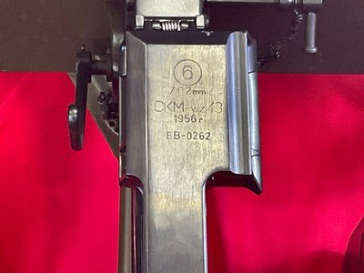 Ice House Polish SG 43 Semi Auto Belt Fed Carriage Mount 2 Cans Belts SG43 - Image 2 of 20