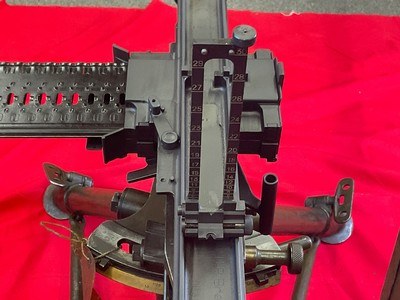 MMC Italian BREDA M37 37 8MM Semi Auto MG WWII Tripod Loader & Feed Strips - Image 5 of 20