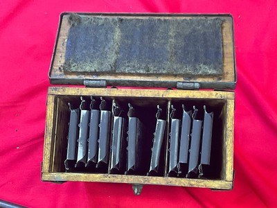 MMC Italian BREDA M37 37 8MM Semi Auto MG WWII Tripod Loader & Feed Strips - Image 17 of 20