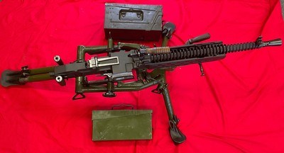 WiseLite Zbrojovka Brno ZB37 Semi Auto Belt Fed 8MM Mauser Tripod Loader - Image 1 of 19