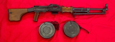 Wise Lite Arms RPD Semi Auto Rifle 7.62x39 Belt Fed VLTOR 2 Drums & Cases - Image 2 of 20