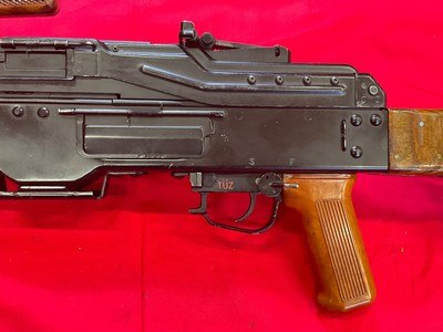 Wise Lite Arms Hungarian PKM Semi Auto Belt Fed Feed 7.62x54 Tripod & Can - Image 9 of 20
