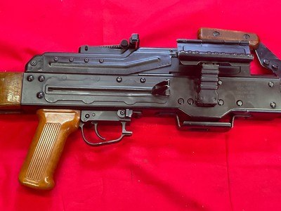 Wise Lite Arms Hungarian PKM Semi Auto Belt Fed Feed 7.62x54 Tripod & Can - Image 13 of 20
