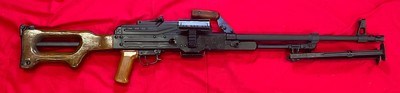 Wise Lite Arms Hungarian PKM Semi Auto Belt Fed Feed 7.62x54 Tripod & Can - Image 4 of 20