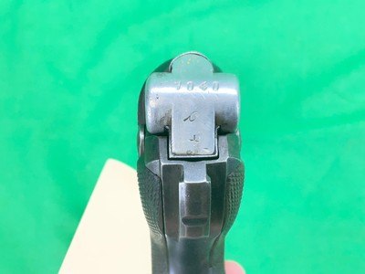 GERMAN P08 Luger DWM 9MM Semi Auto Pistol WWII War Shooter Grade C&R 3589 - Image 8 of 17