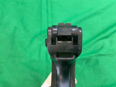 GERMAN P08 Luger DWM 9MM Semi Auto Pistol WWII War Shooter Grade C&R 3589 - Image 5 of 17
