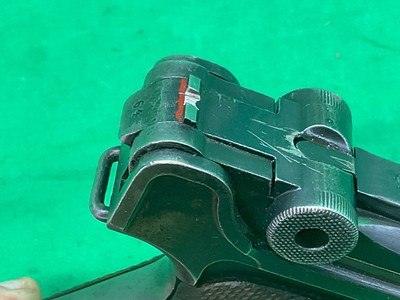 GERMAN P08 30 7.65 Luger DWM Semi Auto Pistol Shooter Grade PRI C&R 3627 - Image 10 of 17