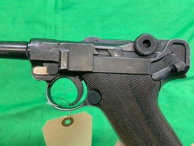 USED GERMAN P08 30 7.65 Luger DWM Semi Auto Pistol PRI Import C&R 3628 - Image 7 of 16