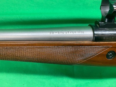 Custom VZ24 VZ Mauser Bolt Action 26 In SS Med Barrel 30-376 Steyr MOE 3626 - Image 5 of 20