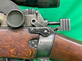 ROF M 1941 British Enfield SMLE No 4 Mk1T 4T Sniper Rework 303 War C&R 3601 - Image 5 of 20