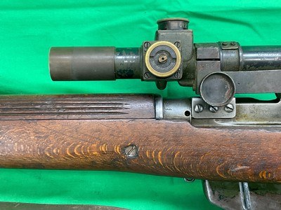 ROF M 1941 British Enfield SMLE No 4 Mk1T 4T Sniper Rework 303 War C&R 3601 - Image 7 of 20
