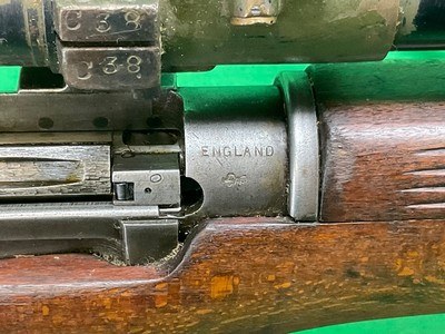ROF M 1941 British Enfield SMLE No 4 Mk1T 4T Sniper Rework 303 War C&R 3601 - Image 14 of 20