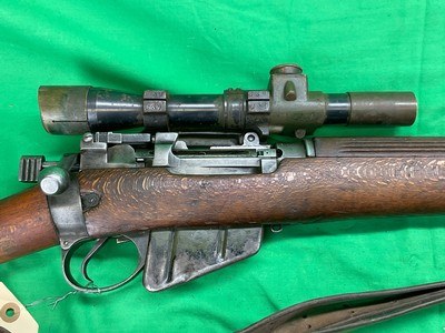 ROF M 1941 British Enfield SMLE No 4 Mk1T 4T Sniper Rework 303 War C&R 3601 - Image 12 of 20