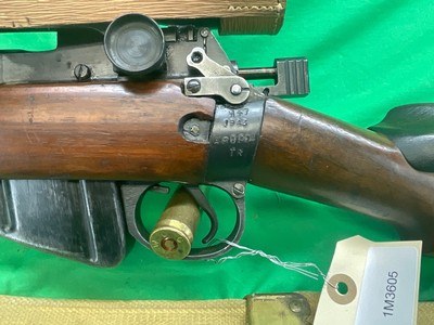 British Enfield SMLE No 4 Mk1 (T) 4T Sniper Rifle 303 WWII BSA M47 C&R 3605 - Image 5 of 20