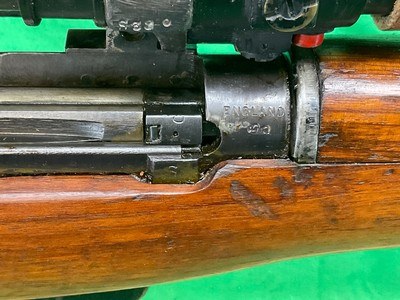 British Enfield SMLE No 4 Mk1 (T) 4T Sniper Rifle 303 WWII BSA M47 C&R 3605 - Image 13 of 20
