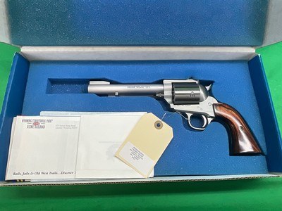 LNIB Freedom Arms Premier Grade 454 Casull 6” Stainless SS Revolver 3597 - Image 1 of 15