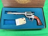 LNIB Freedom Arms Premier Grade 44 Magnum 7 1/2” Stainless SS Revolver 3598 - Image 1 of 13