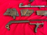 French Hotchkiss 1914 WWI Machine Gun MG 8MM Lebel Parts Kit Live Barrel - Image 8 of 19