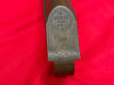 French Hotchkiss 1914 WWI Machine Gun MG 8MM Lebel Parts Kit Live Barrel - Image 18 of 19