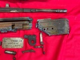 French Hotchkiss 1914 WWI Machine Gun MG 8MM Lebel Parts Kit Live Barrel - Image 4 of 19