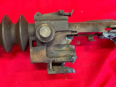 French Hotchkiss 1914 WWI Machine Gun MG 8MM Lebel Parts Kit Live Barrel - Image 13 of 19