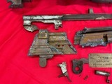 French Hotchkiss 1914 WWI Machine Gun MG 8MM Lebel Parts Kit Live Barrel - Image 6 of 19