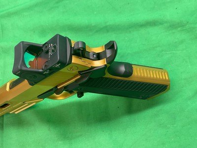 NEW NIGHTHAWK Custom Agency Agent 2 1911 45 ACP Gold Nitride RMR IOS Recon - Image 9 of 15