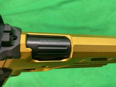 NEW NIGHTHAWK Custom Agency Agent 2 1911 45 ACP Gold Nitride RMR IOS Recon - Image 7 of 15