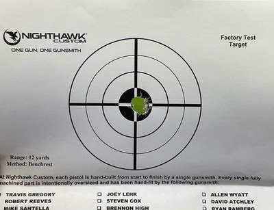 NEW Nighthawk Custom GRP 1911 45 ACP Auto 5” IOS Trijicon RMR Classic - Image 9 of 11