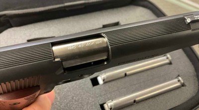 NIGHTHAWK CUSTOM PREDATOR II 45ACP CCC COMMANDER CARRY EDC 45 CALIFORNIA - Image 4 of 10