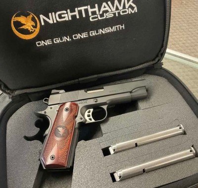 NIGHTHAWK CUSTOM PREDATOR II 45ACP CCC COMMANDER CARRY EDC 45 CALIFORNIA - Image 1 of 10