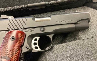 NIGHTHAWK CUSTOM PREDATOR II 45ACP CCC COMMANDER CARRY EDC 45 CALIFORNIA - Image 3 of 10