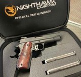 NIGHTHAWK CUSTOM PREDATOR II 45ACP CCC COMMANDER CARRY EDC 45 CALIFORNIA - Image 1 of 10