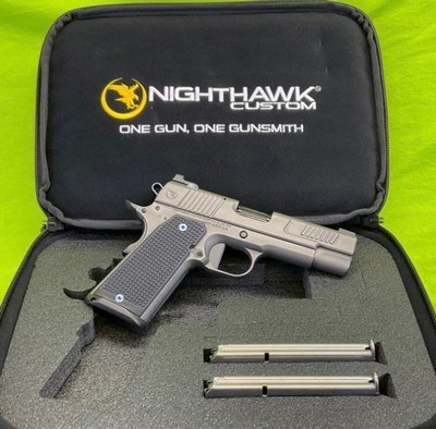 New NIGHTHAWK Custom Delegate 1911 9MM IOS Cut Commander Carry EDC 616 - Image 1 of 8