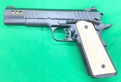 NEW Nighthawk Custom PRESIDENT 1911 5” 45 ACP MAMMOTH Ivory Factory Ported - Image 3 of 10