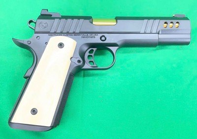 NEW Nighthawk Custom PRESIDENT 1911 5” 45 ACP MAMMOTH Ivory Factory Ported - Image 2 of 10