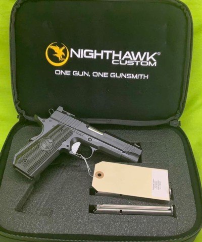 NEW Nighthawk Custom 1911 Warhawk 9MM NHC Single Stack Factory Ported #433 - Image 1 of 14