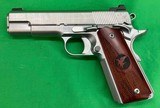 NEW NIGHTHAWK Custom Classic Commander Stainless 45 ACP Semi Auto 4.25 NHC - Image 3 of 12