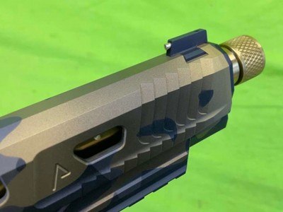 NEW NIGHTHAWK CUSTOM AGENCY AGENT 2 1911 9MM Tin THREADED IOS NHC Recon - Image 7 of 11
