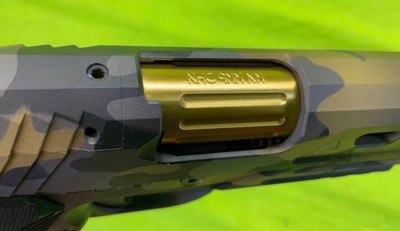 NEW NIGHTHAWK CUSTOM AGENCY AGENT 2 1911 9MM Tin THREADED IOS NHC Recon - Image 8 of 11
