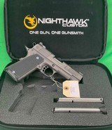 NEW Nighthawk Custom Delegate 1911 9MM Factory Ported IOS Commander 2902 - Image 1 of 12