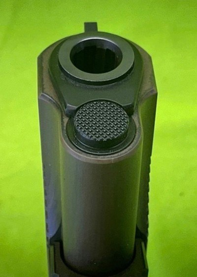 NIGHTHAWK CUSTOM NHC GRP 9MM 5 In Trijicon IOS Optic Ambi Recon Rail FDE - Image 7 of 12