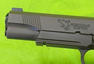 NIGHTHAWK CUSTOM NHC GRP 9MM 5 In Trijicon IOS Optic Ambi Recon Rail FDE - Image 8 of 12